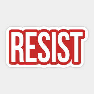 RESIST Sticker
